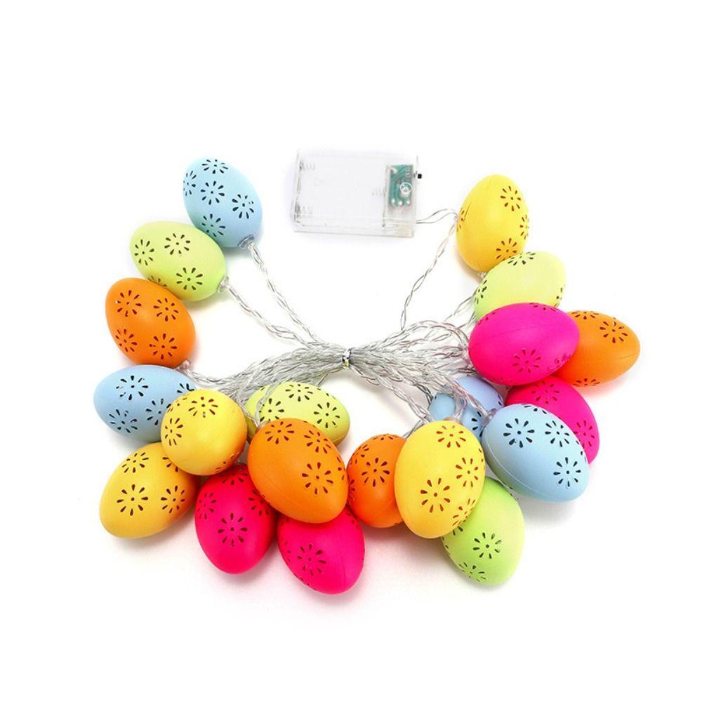 Eggs Chick Carrot Easter LED String Warm Light Festival Lamp Fahion Garland Lights  Party