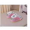 Children's Forrest Gump Shoes Girls Spring and Autumn Soft-soled Non-slip Shoes Baby Toddler Anti-kick Shoes Leather Board Shoes Sequins