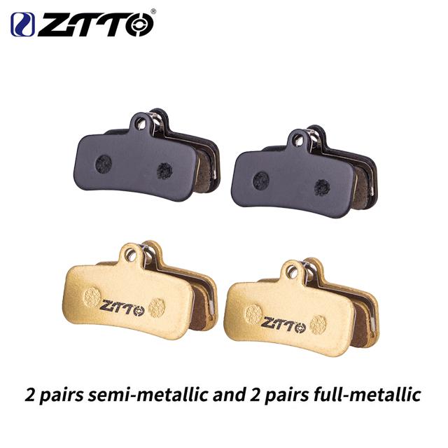 

ZTTO 4 Pairs MTB Bike Semi Metallic/Full-Metallic Disc Brake Pads For Shimano Saint M810/M820/ZEE 640/QUADIEM MTB Disc Brake Pad 2pair Semi-2pairFull