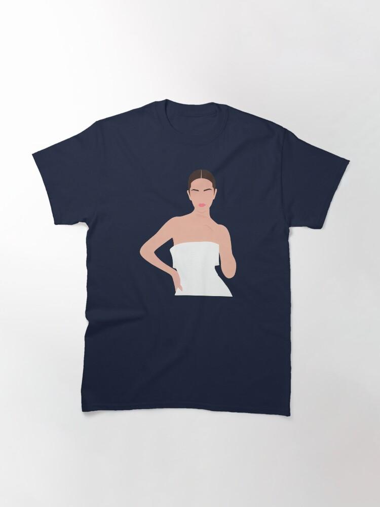 Selena Gomez Lineless Illustration Classic T-Shirt
