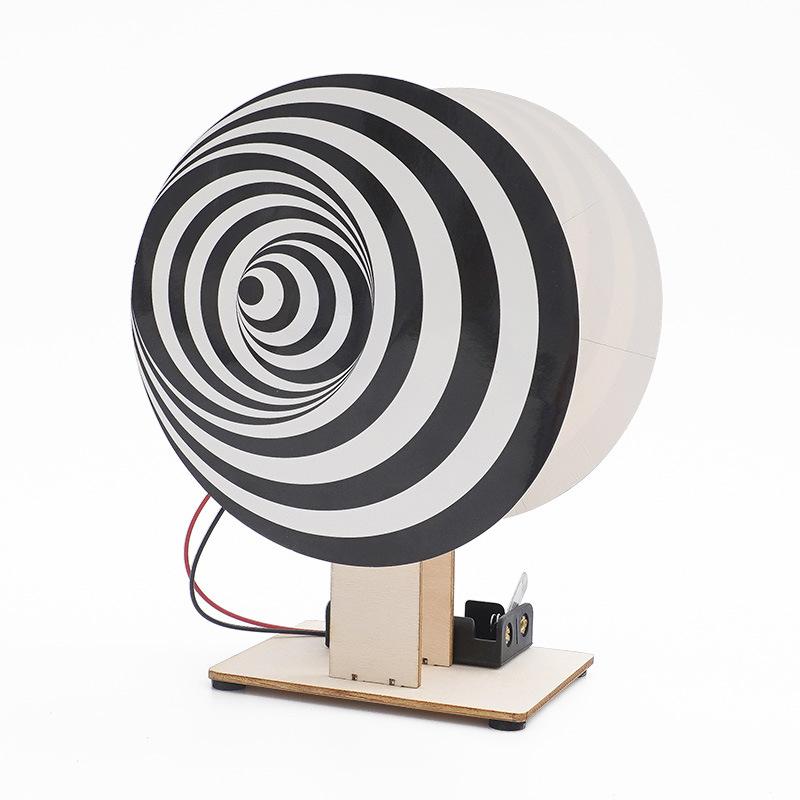 

Diy Optical Childrens Illusion Duchamps Turntable Science Puzzle Experiment