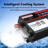 2000W DC 12/24V To AC 220V Voltage Transformer Car Adapter Charging Converter Inverters LCD Display Modified Sine Wave Solar Power Inverters