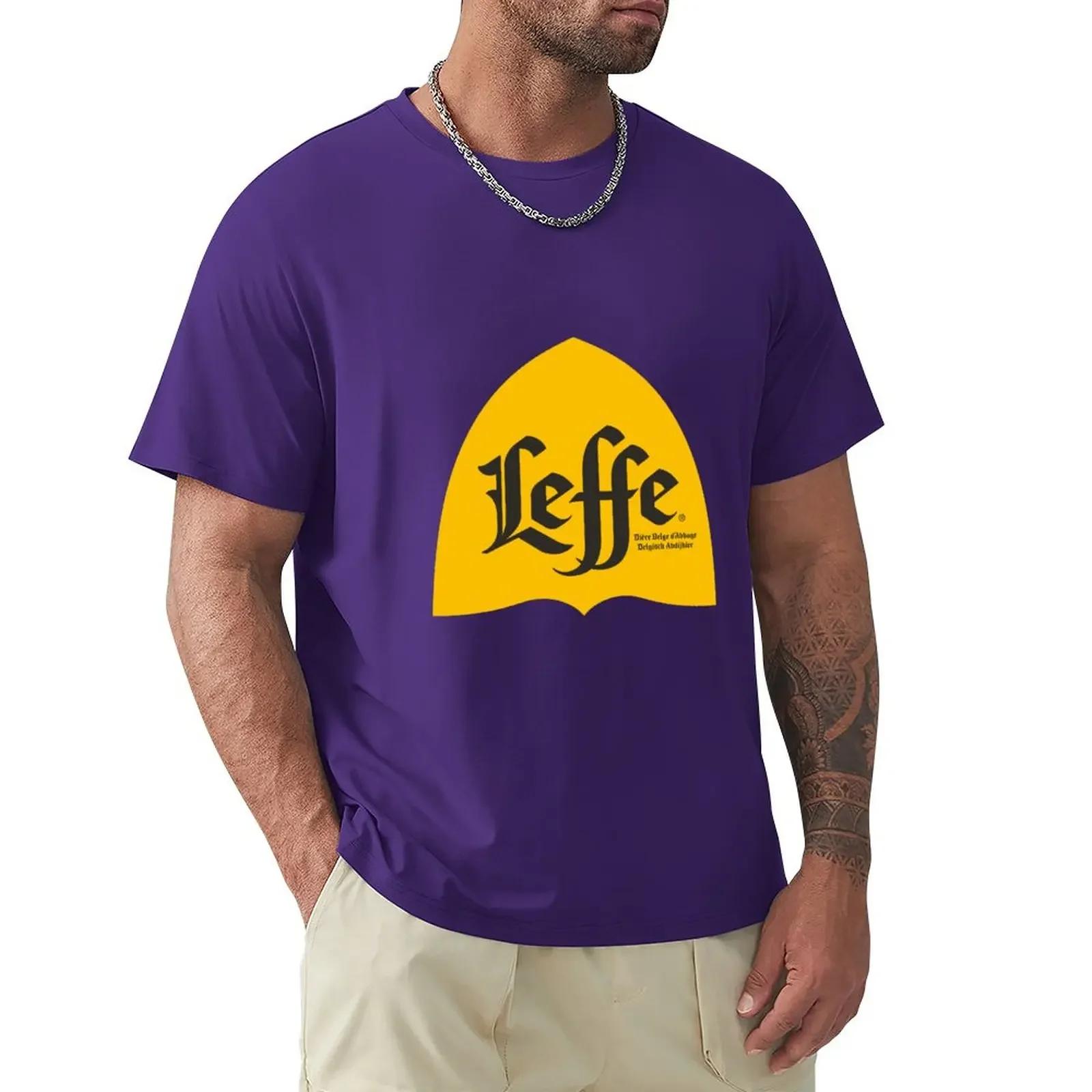 ZheXiong TEE leffe bier belgisch TShirt tops sneldrogend koreaanse mode Heren katoenen t-shirt XL