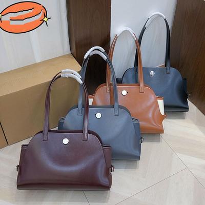 2025 Cross-Border New Style Genuine Leather Women's Bag Top Layer Cowhide High-Grade Sense Multi-Match And Single Shoulder Underarm Bag