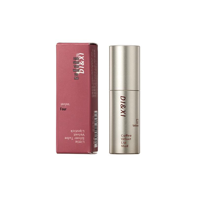 DIXI Velvet Matte Lip Glaze In Soft Milk Tea Shade