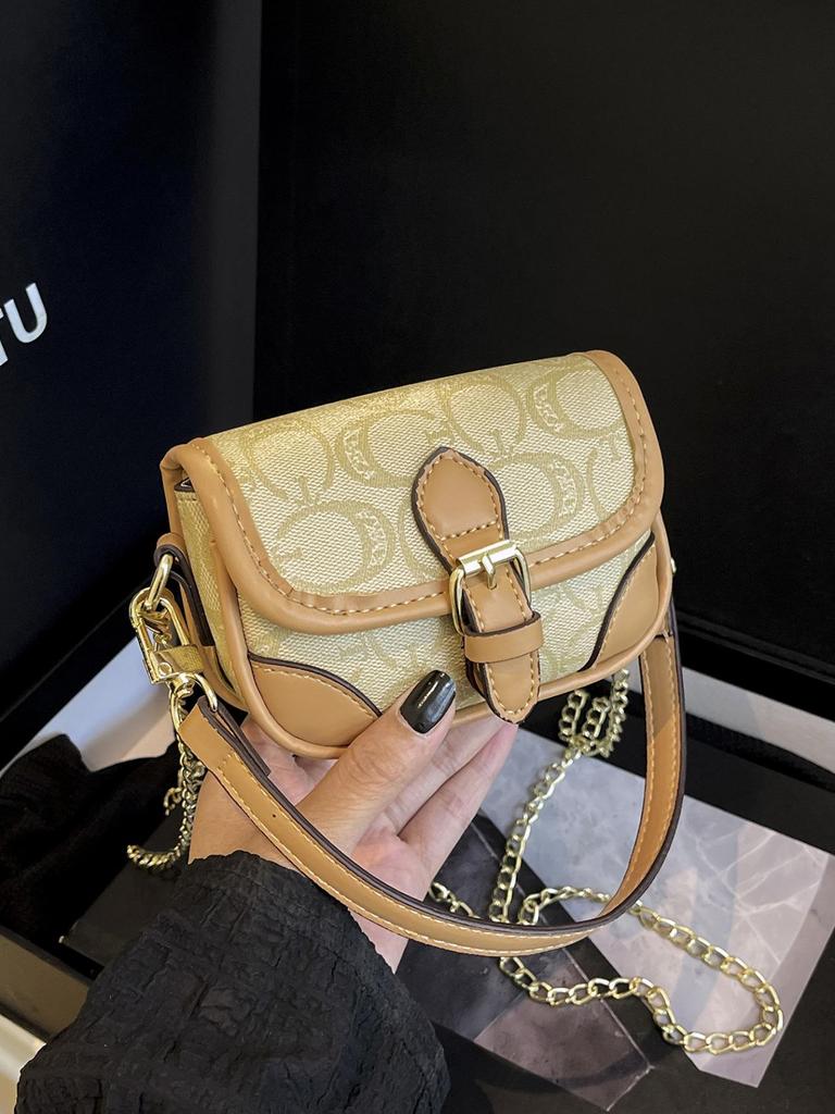 Detská crossbody taška: 2025 Európska a Americká Reťazová Mini Podpazušná Taška cez Rameno pre Dievčatá