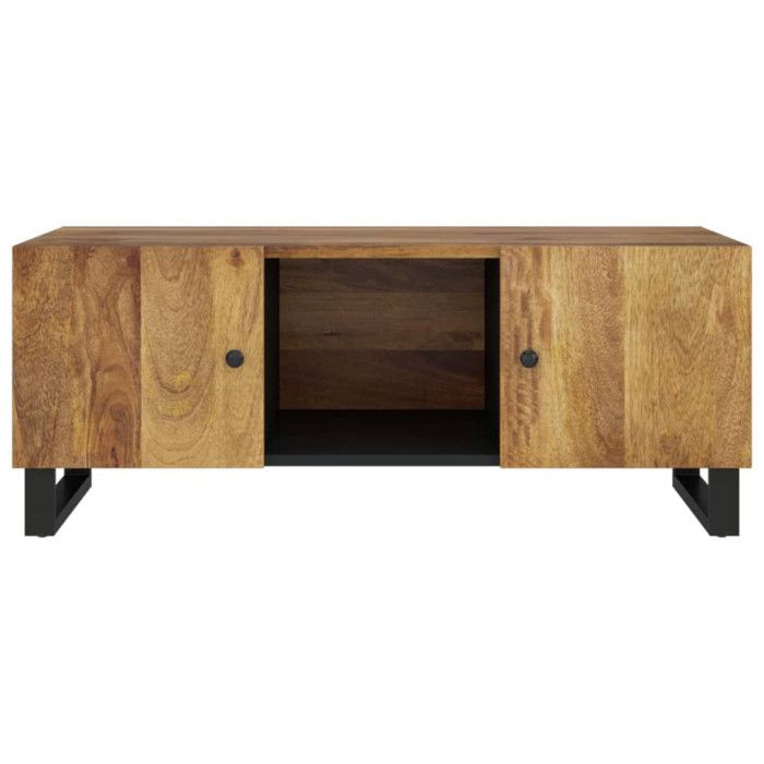 VidaXL Table basse 100x54x40cm bois de manguier solide et d'ingénierie 351953