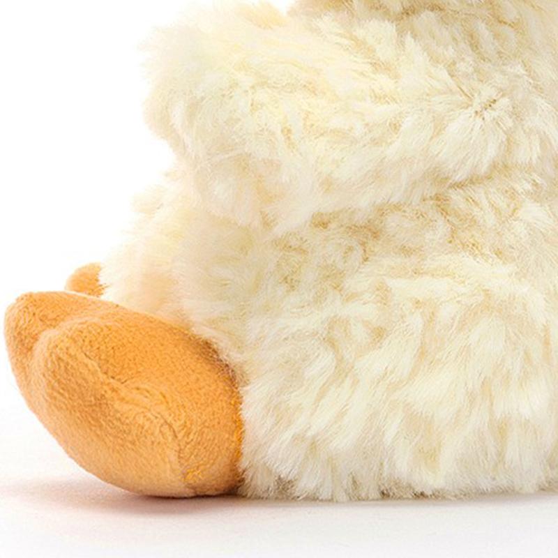 JELLYCAT Farm Animal Series Delicious Duckling Cute Doll Plush Doll 15cm Tall