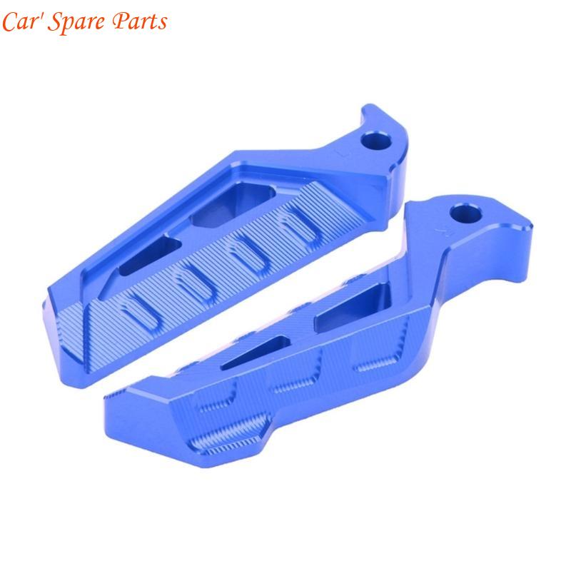 Y4UA 1 Pair Stylish Rear Pedals Lightweight Rear Pedals Motorcycle Modified Rear Pedals Aluminum Alloy Suitable for NMAX155