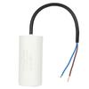 CBB60 Run Capacitor with Wire Lead 250V AC 100uF 50/60Hz for Motor Air Compressor
