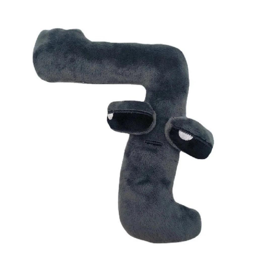 10 Наборов 0-9 Цифры Лор Плюшевая Игрушка Персонаж Кукла Кавайная Мягкая Игрушка Алфавит Лор Плюшевые Игрушки Для Детей Образовательные Подарки