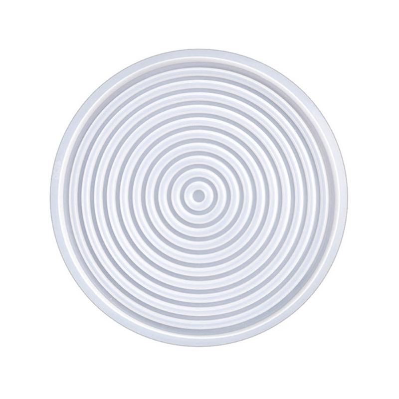 Striped Coaster Silicone Molds for Resin Casting Arch Door Coaster Tray Molds Epoxy Casting DIY Craft Cup Mat Resin Mold