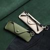 Sunglasses Storage Bag Hanging Eyeglasses Holder Eyewear Protective Case PU Leather Glasses Case