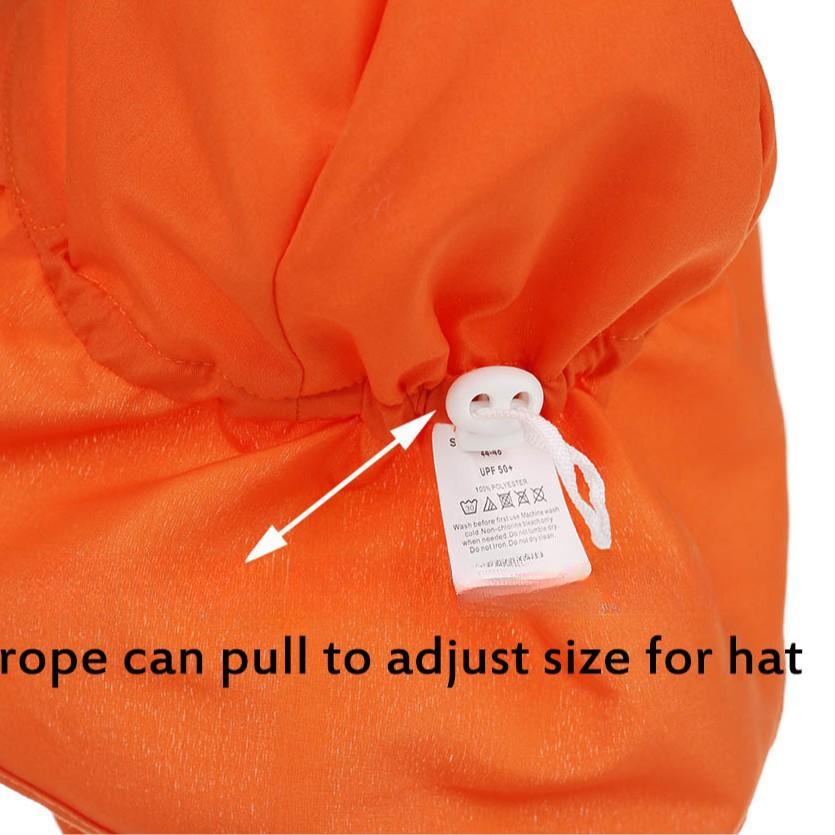 Children's Sunshade Hats Outdoor Breathable Mesh Cloth Summer Sun Hats for Boys and Girls Beach Hats Travel Hats