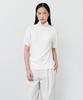 NOTIA Refined Turtleneck Half T-Shirts - Ivory