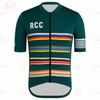 Breathable Cycling Clothing for Men, Short Sleeve, Rcc Jersey Set, Custom Road Bike Training Wear, Maillot Ropa Ciclismo Hombre