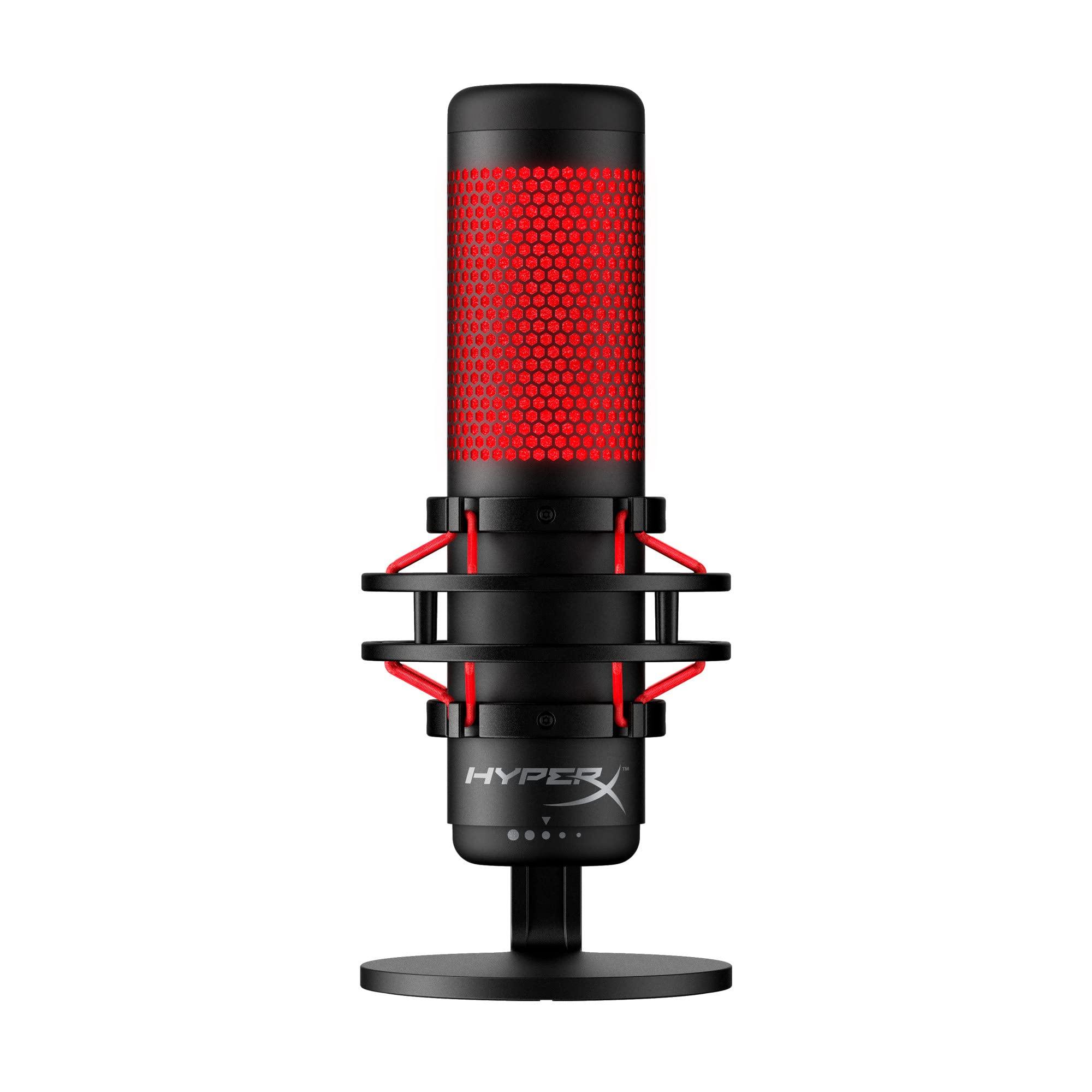 

HyperX QuadCast USB Microphone 4P5P6AA Red/Black