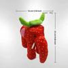 Plyšák Brainrot Strawberry Elephant - 9,8 palce Roztomilé Měkké Plyšové Zvířátko Sběratelský Herní Dárek pro Fanoušky Anime a Videohier