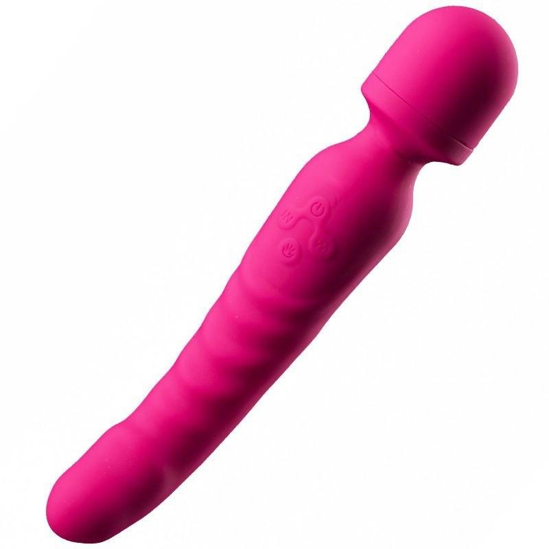 Dual Motor Heated Vibration Rod for Women