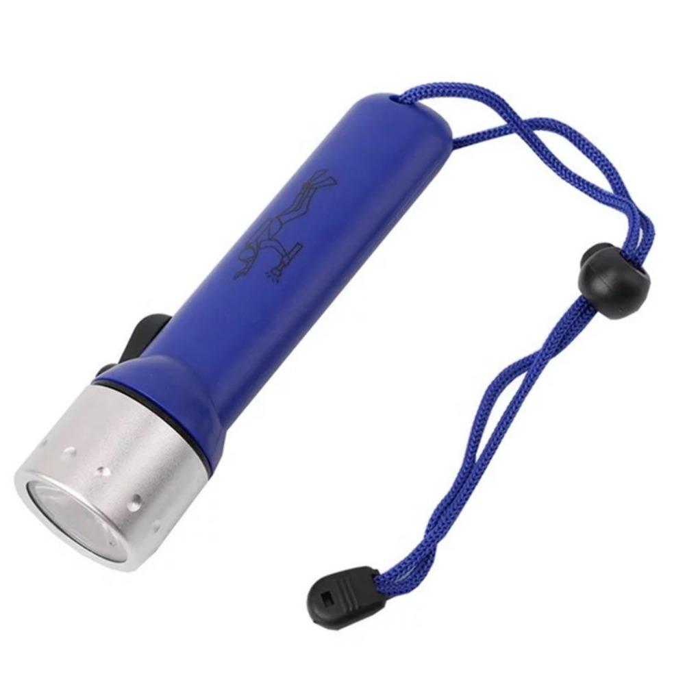 Hole Diving LED Magnetic Flashlight Waterproof Underwater Flashlight Diving Lamp  Home Outdoor