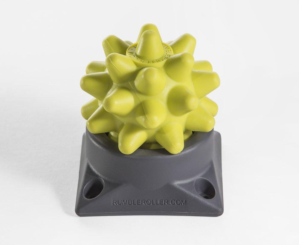 

Rumble Roller в комплекте Жесткий тип Триггерная точка миофасциальный релиз Массажный мяч для растяжки Beastie Ball [База / / Желтый] - & / &