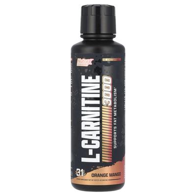 L-Carnitine 3000, Orange Mango, 465Ml(15.72Fl Oz)