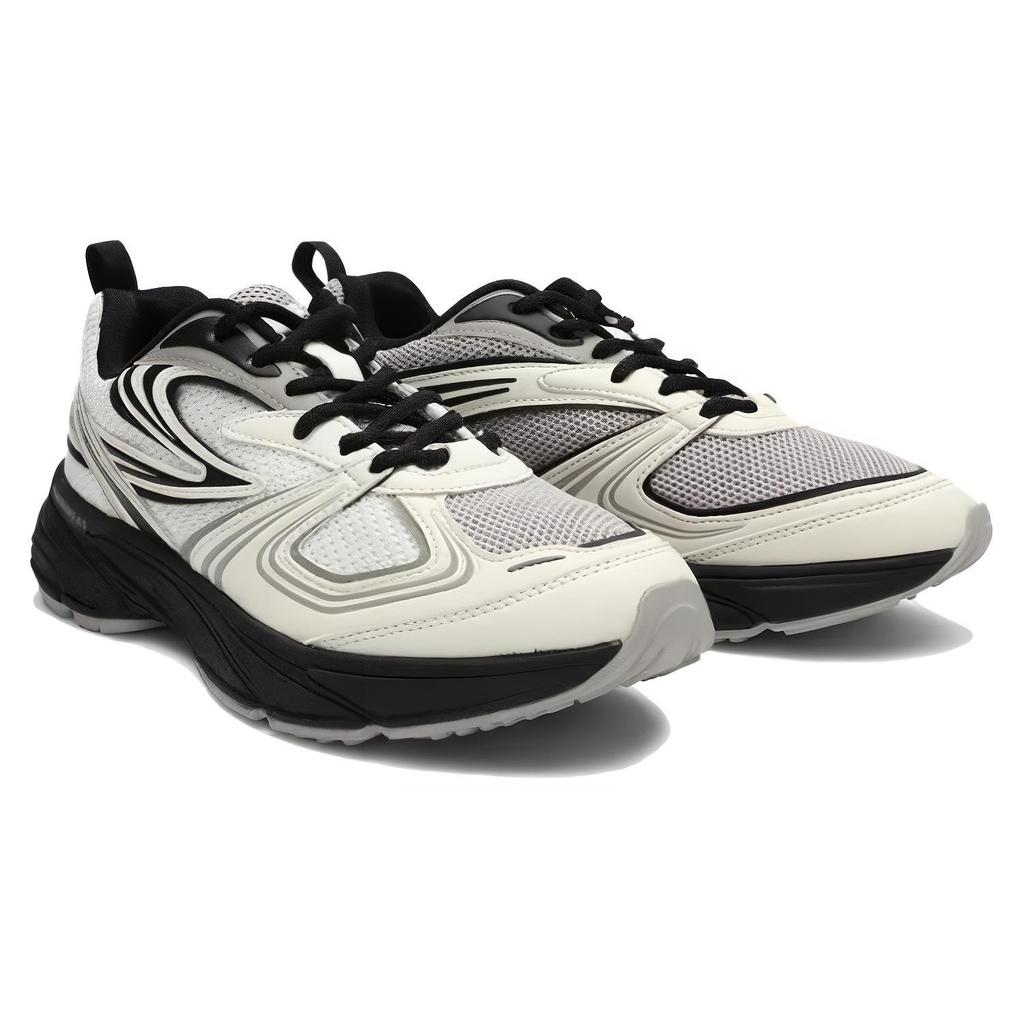FILA Interrun Mesh, Synthetic Leather Low top Running Shoes Unisex White 1RM02699G-013