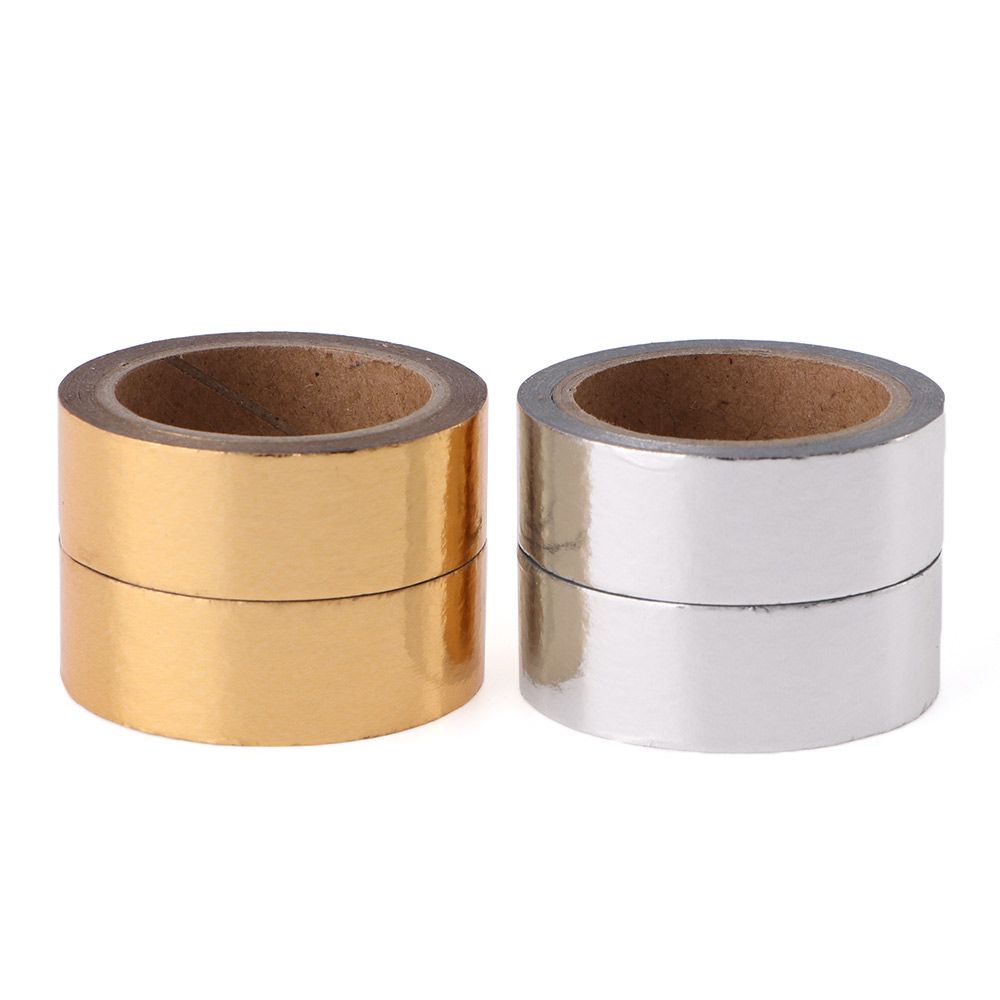 DIY Craft Stationery Balloon Solid Color Scrapbooking Decor Tape Hot Stamping Sticky Paper