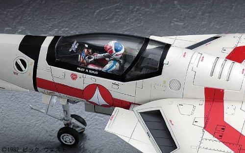 Hasegawa Super Dimension Fortress Macross Valkyrie Vermilion Platoon Scale Plastic Model MC02 VF-1J/A 1/48
