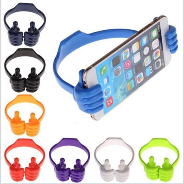 Universal Thumb Smartphone Stand Colorful Adjustable Holder For Tablets And Phones