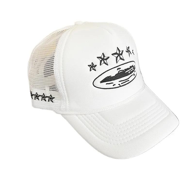Baseball Cap Unisex Cotton Vintage Pentagram Embroidery Adjustable Adjustable Snapback Hat Men Women Breathable Outdoor Casual Sport Gifts