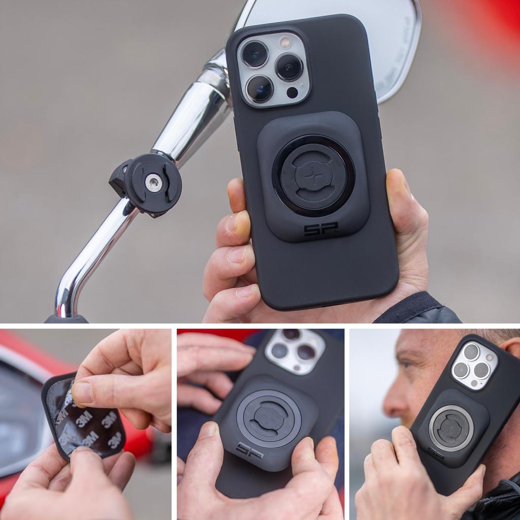 SP CONNECT Scooter Bundle Universal Interface | Motorcycle Smartphone Holder | 52501