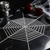 Window Door Hanging Web Halloween Giant Spider Decorations, Large Fake Furry Decorations for Outdoor, Indoor, Yard, Home, Haunted House Decor