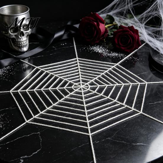 Window Door Hanging Web Halloween Giant Spider Decorations, Large Fake Furry Decorations for Outdoor, Indoor, Yard, Home, Haunted House Decor