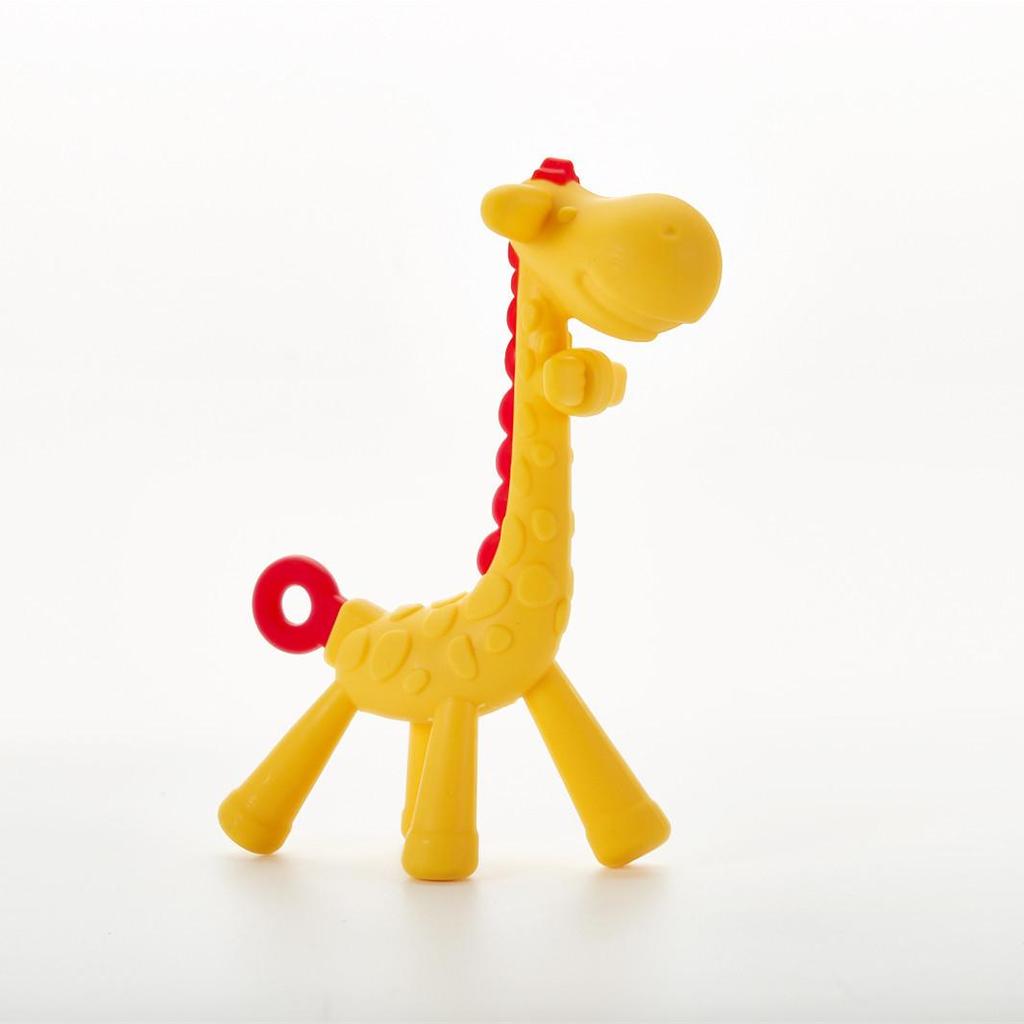 Giraffe Baby Silicone Teething Stick