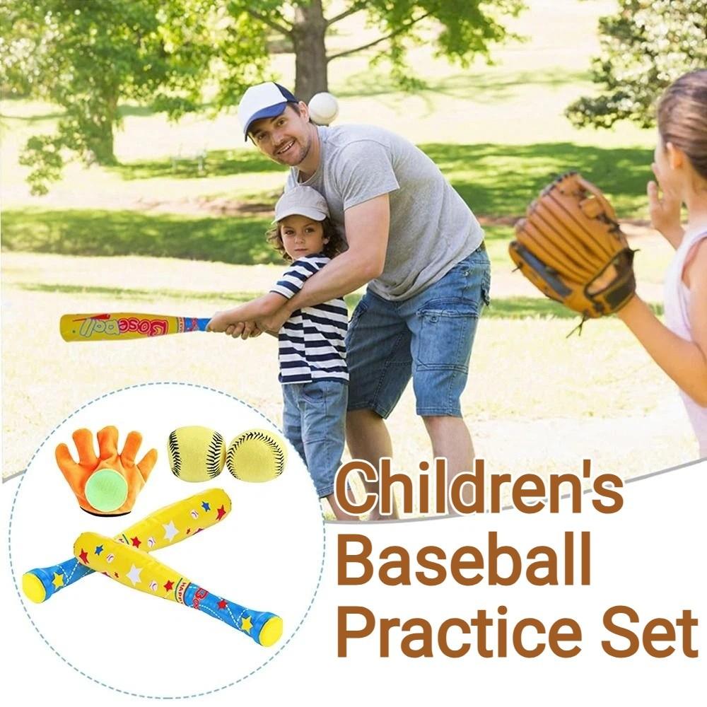 Practice Children's Baseball Toys Set Soft Pitch Training Baseball  Pitching Practice