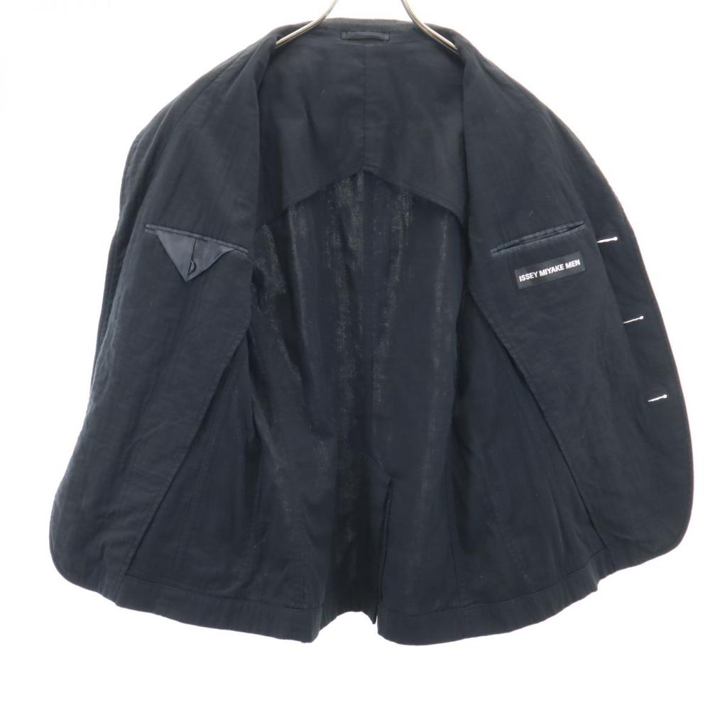 ISSEY MIYAKE MEN made in Japan marynarka krawiecka 1 czarna Męska Używana