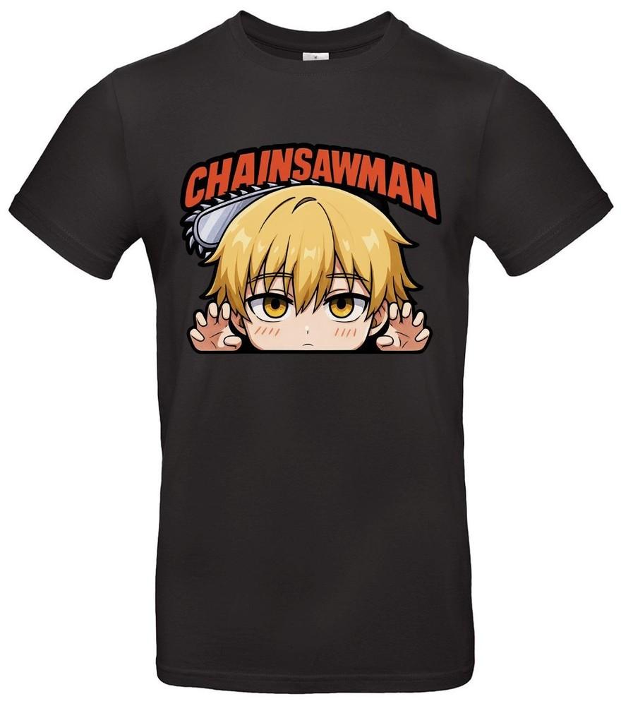 Chainsawman Anime TShirt Denji Theme  Cotton Shirt for Otakus Unisex T-Shirt S