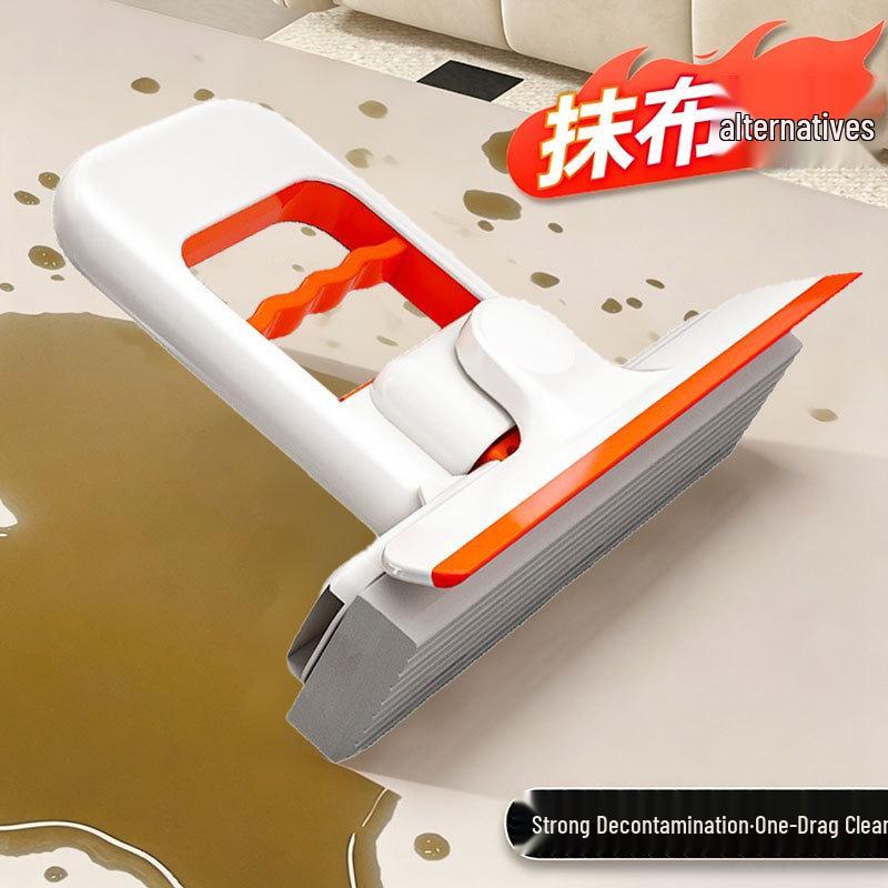 Compact Absorbent Mini Mop for Kitchen, Bathroom, and Windowsills - Wet or Dry Use