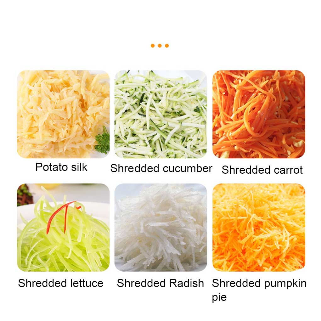 Kitchen Grater Bowling Ball Shape Vegetable Chopper with Handle Stainless Steel Slicer Manual Carrot Shredder Cooking Tools