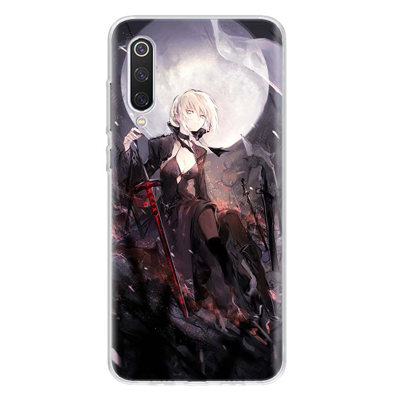 Fate Stay Night Phone Case Cover for Xiaomi Redmi Note 15 14 13 12 11 Pro Plus 14S 12S 11S 11T 11E 10S 10 Customized Fundas Redm