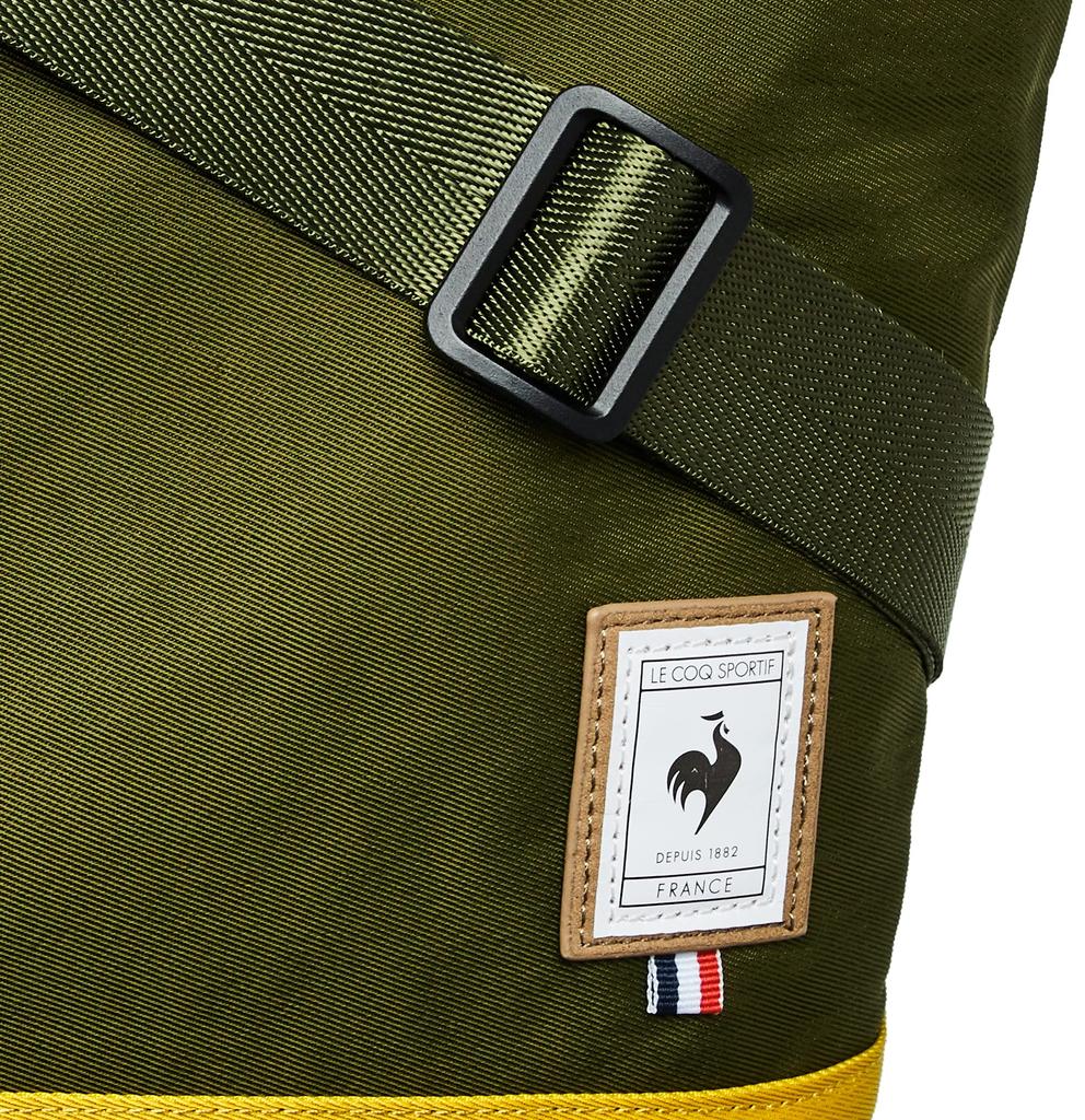 Coq antibacterial nylon Andy A4 compatible bicolor tote khaki [Le Sportif] Water-repellent, deodorant, bag, Lee, 2-way bag,