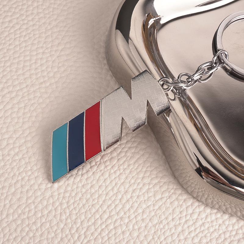 Luxury Metal Keychain Key Buckle Key Ring Auto Emblem Accessories For BMW E90 E91 E92 E93 E60 E61 F10 F07 E64 E63 Key Decoration cysh69