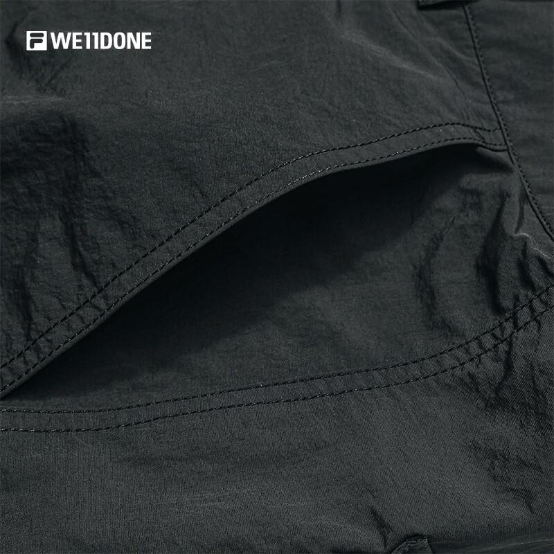 FILA x WE11DONE Men's Woven Cargo Cropped Pants