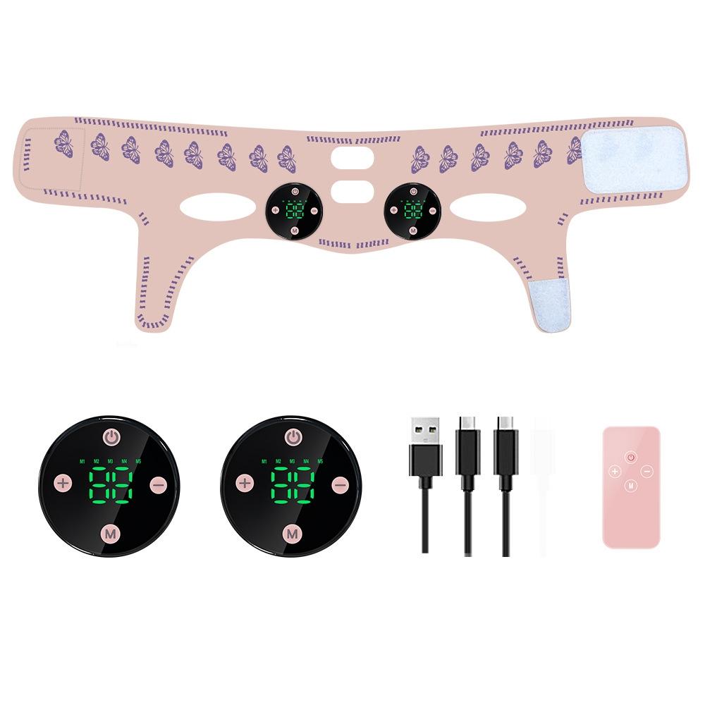 Microcurrent Facial Massager V Face Band EMS Skin Lifting Device for Anti Aging and Jawline Tightening