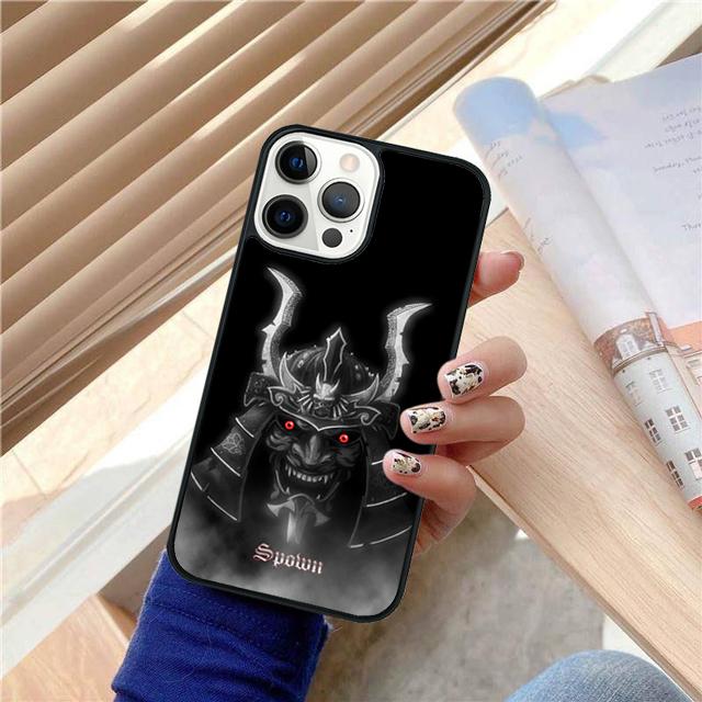 Japanese Oni Hannya Demon Mask Phone Case Cover For iPhone 17 Air 15 16e Pro Max 14 13 12 11 Pro Max Plus Shell
