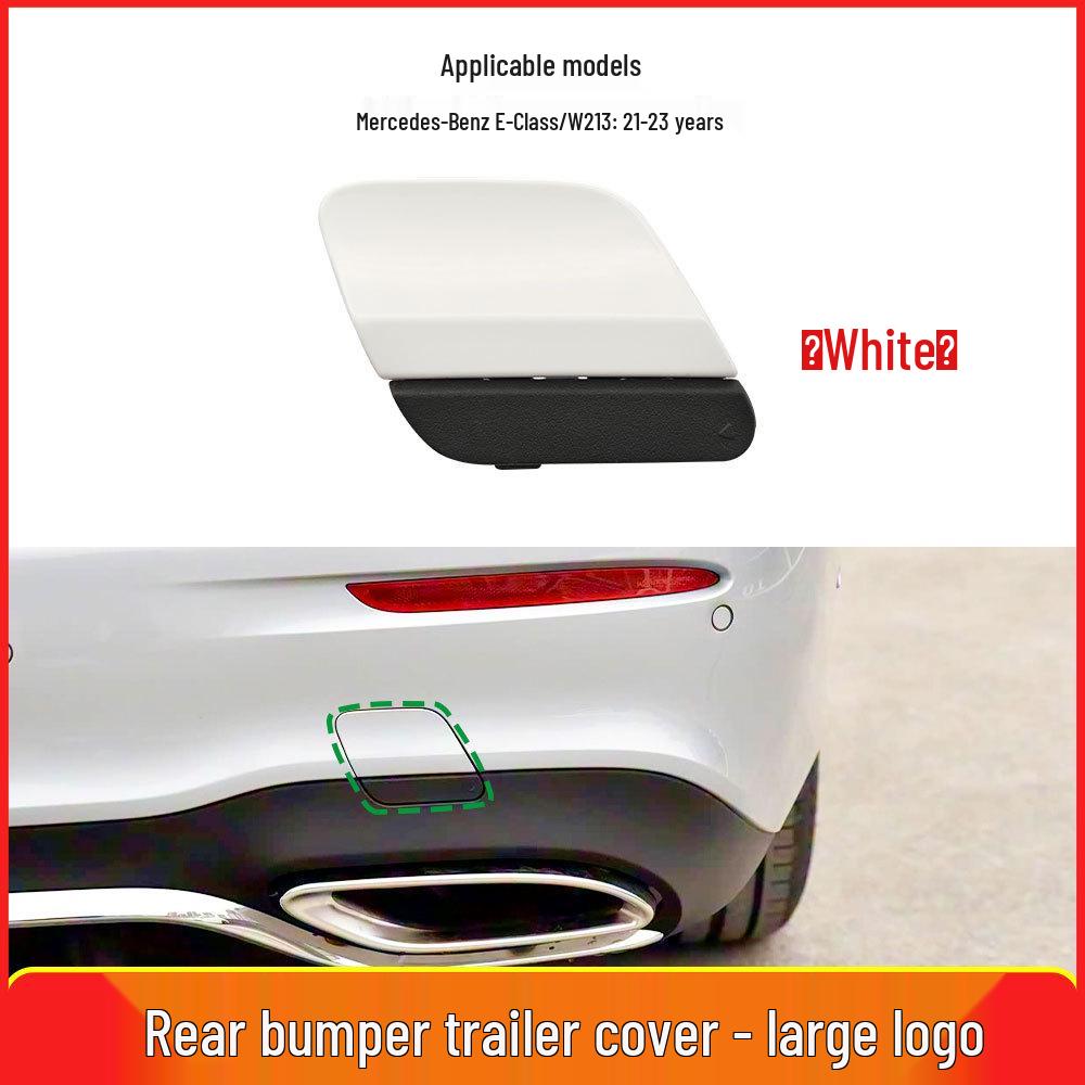 Compatible with 2021-2023 Mercedes E-Class W213 Sport Rear Bumper Tow Hook Cover (2138855705)