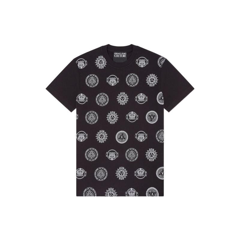 Versace Jeans Couture SS22 T Shirt Men's Black E72GAH6S4-EJS047-E899