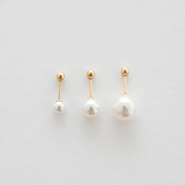 [Gift Recommendation] 14k Pearl Piercing (14k Gold) PI02