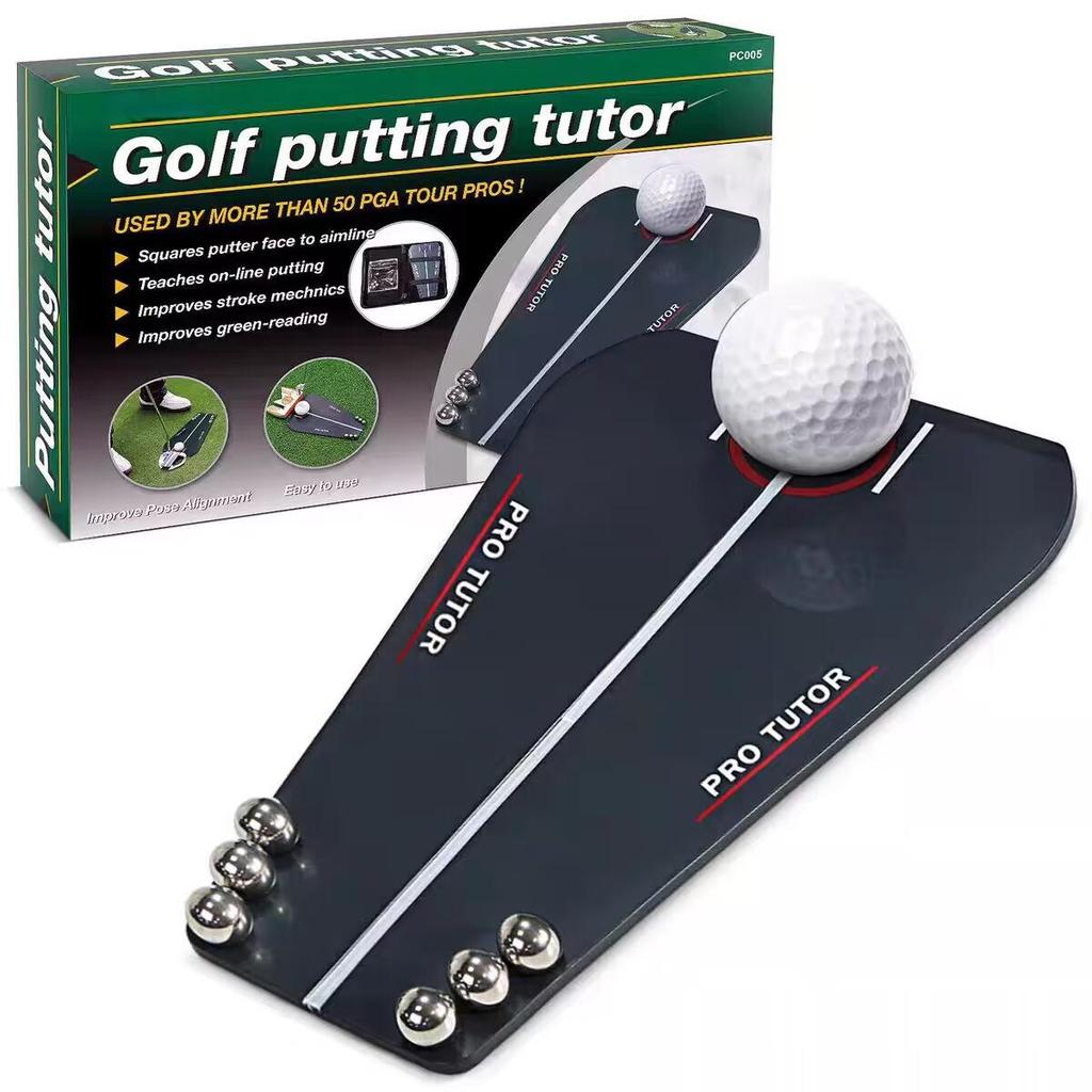 Indoor Golf Putter Path Practice & Training Coach